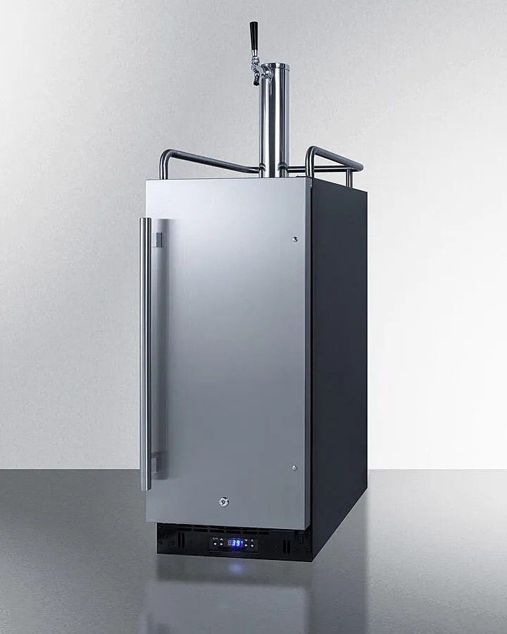 Summit SBC15CF 15 Wide Built-In Coffee Kegerator