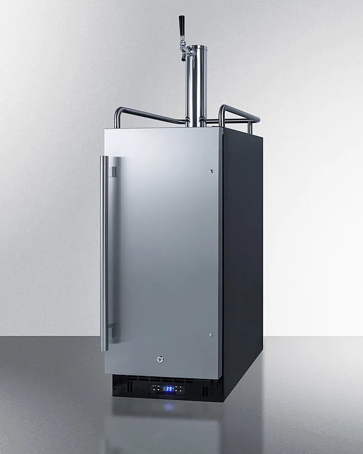 Summit SBC15WK 15 Wide Built-In Wine Kegerator