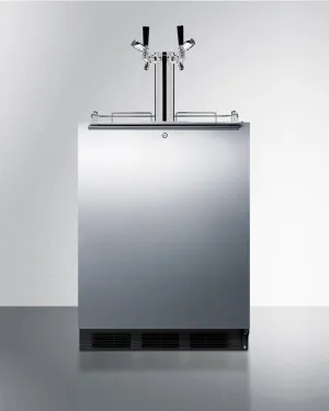Summit SBC58BLBIADALOCK 24 Wide Built-In Kegerator. Ada Compliant