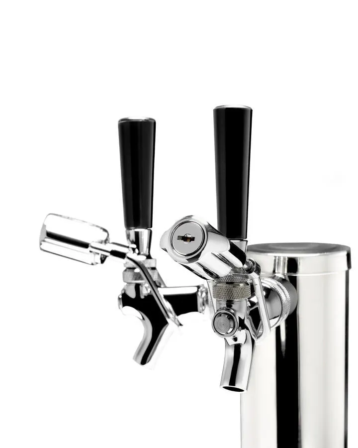 Summit SBC58BLBIADALOCK 24 Wide Built-In Kegerator. Ada Compliant