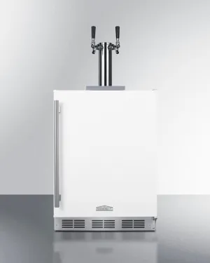 Summit SBC58WHBIADAWKDTWIN 24 Wide Built-In Wine Kegerator. Ada Compliant