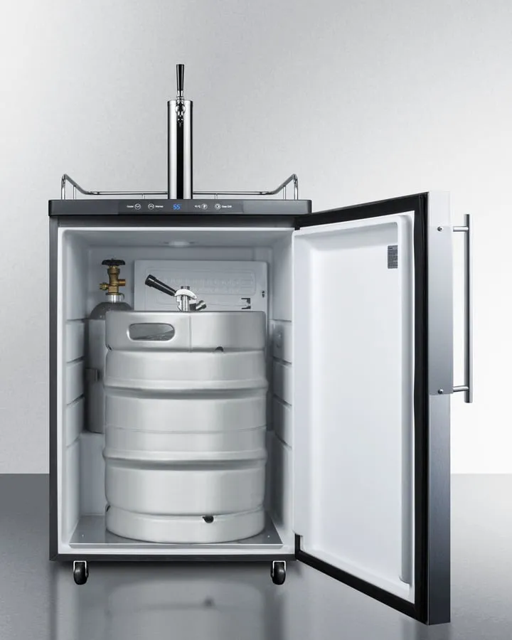 Summit SBC635MBIFR 24 Wide Built-In Kegerator