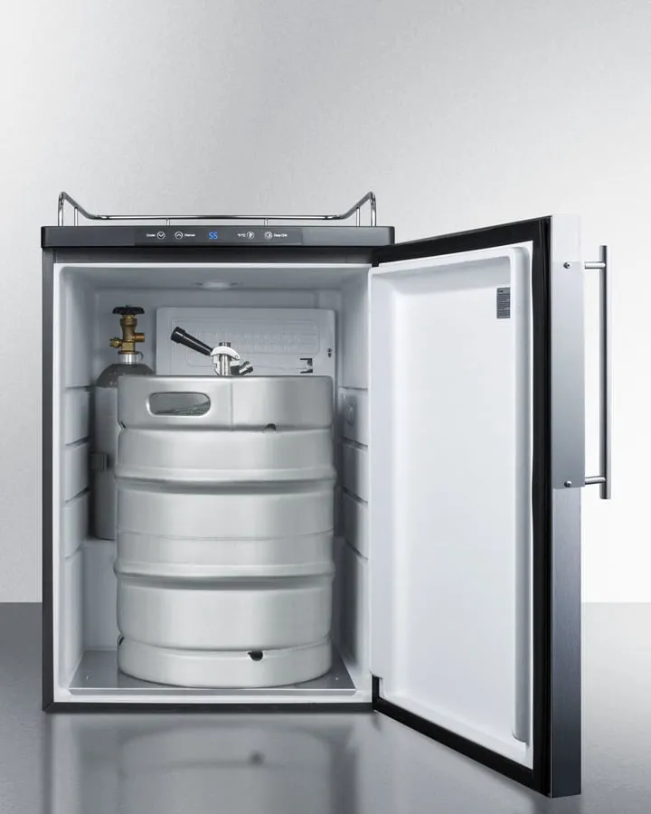 Summit SBC635MBINKFR 24 Wide Built-In Kegerator