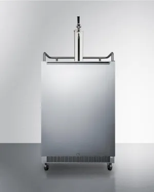 Summit SBC677BITL 24 Wide Built-In Kegerator With Taplock