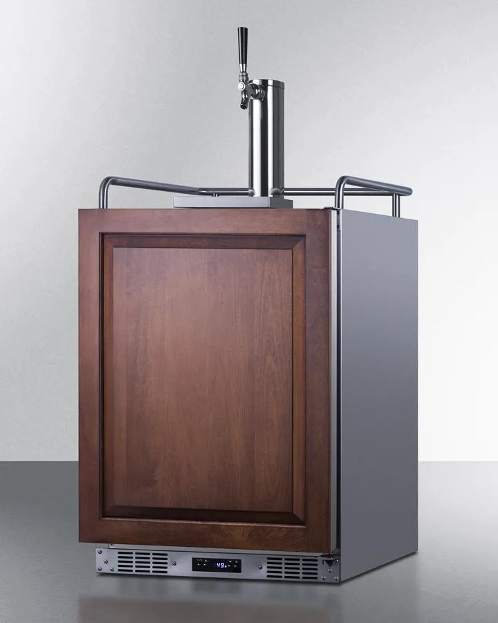 Summit SBC682PNR 24 Wide Built-In Kegerator (Panel Not Included)