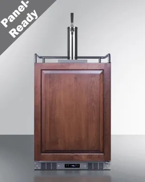 Summit SBC682PNR 24 Wide Built-In Kegerator (Panel Not Included)