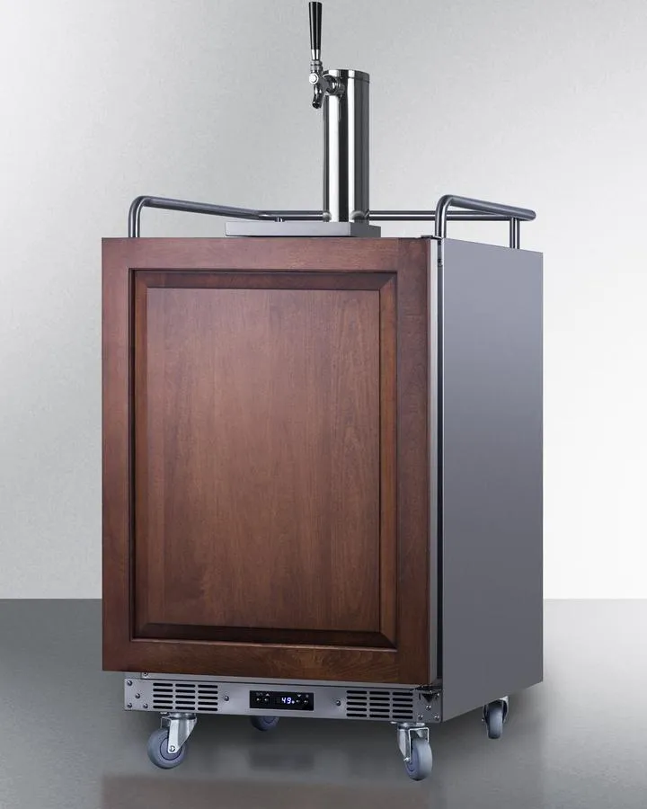 Summit SBC682PNR 24 Wide Built-In Kegerator (Panel Not Included)