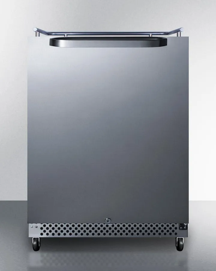Summit SBC696OSNK 24 Wide Built-In Outdoor Kegerator