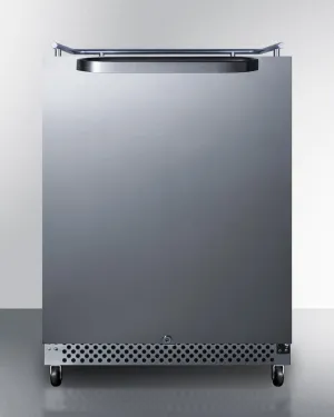 Summit SBC696OSNK 24 Wide Built-In Outdoor Kegerator
