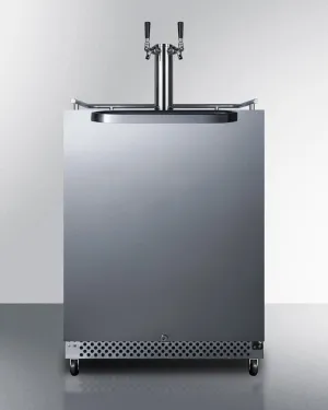 Summit SBC696OSTWIN 24 Wide Built-In Outdoor Kegerator