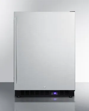 Summit SCFF53BCSSIM 24 Wide Built-In All-Freezer With Icemaker
