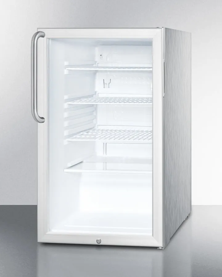 Summit SCR450L7CSS 20 Wide Built-In All-Refrigerator