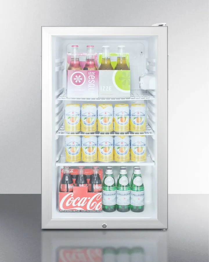Summit SCR450LBI7 20 Wide Built-In All-Refrigerator