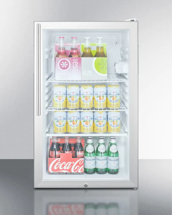 Summit SCR450LBI7HV 20 Wide Built-In All-Refrigerator