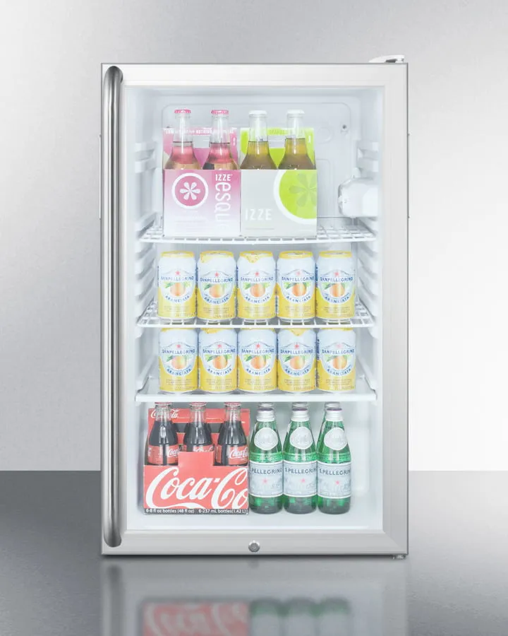 Summit SCR450LBI7SH 20 Wide Built-In All-Refrigerator