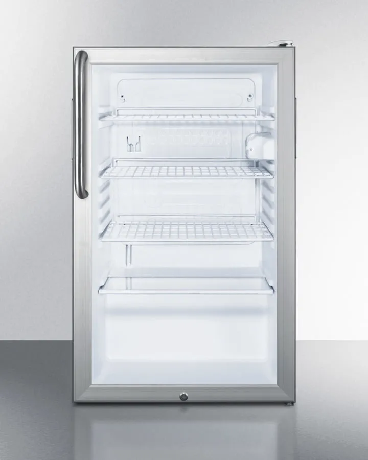 Summit SCR450LBI7TB 20 Wide Built-In All-Refrigerator