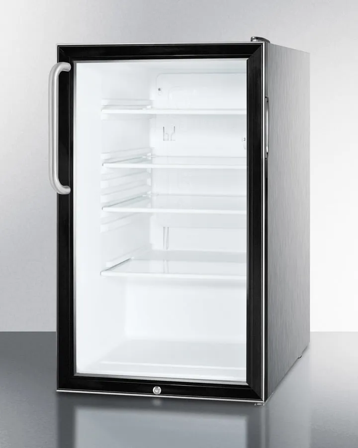 Summit SCR500BL7CSS 20 Wide Built-In All-Refrigerator