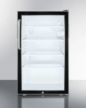 Summit SCR500BL7CSS 20 Wide Built-In All-Refrigerator