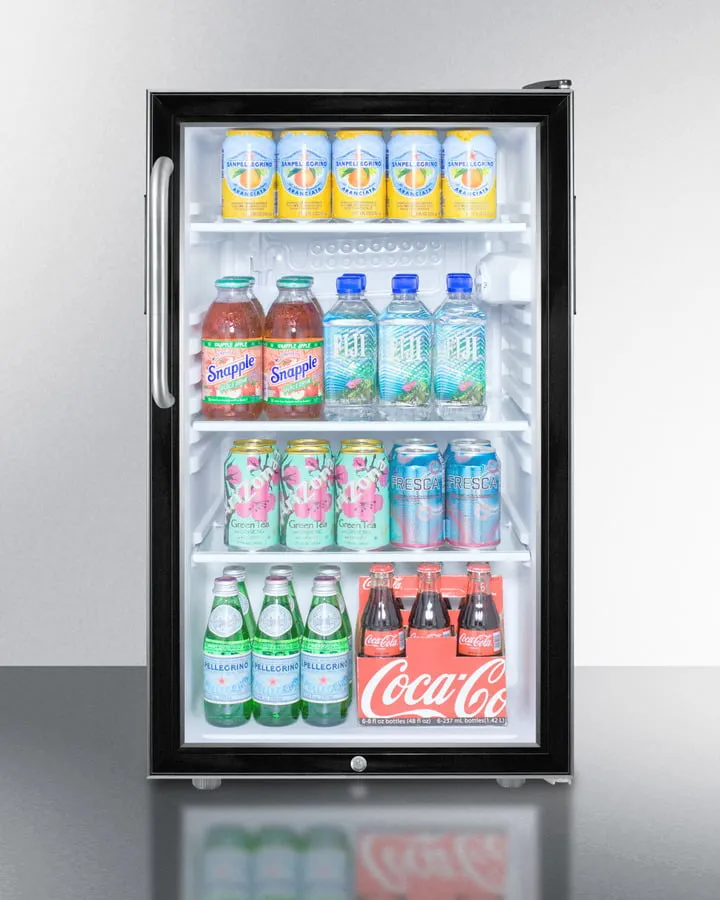 Summit SCR500BL7CSS 20 Wide Built-In All-Refrigerator