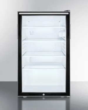 Summit SCR500BLBI7HH 20 Wide Built-In All-Refrigerator