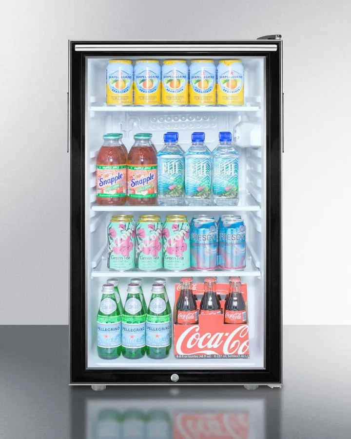Summit SCR500BLBI7HH 20 Wide Built-In All-Refrigerator