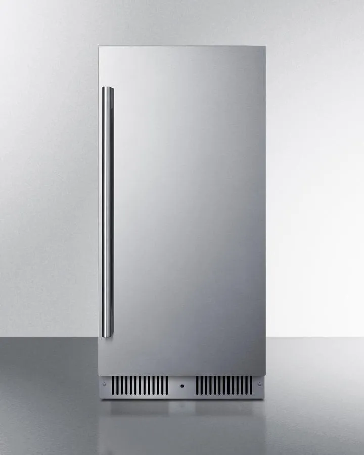 Summit SDHR1534 15 Wide Built-In All-Refrigerator