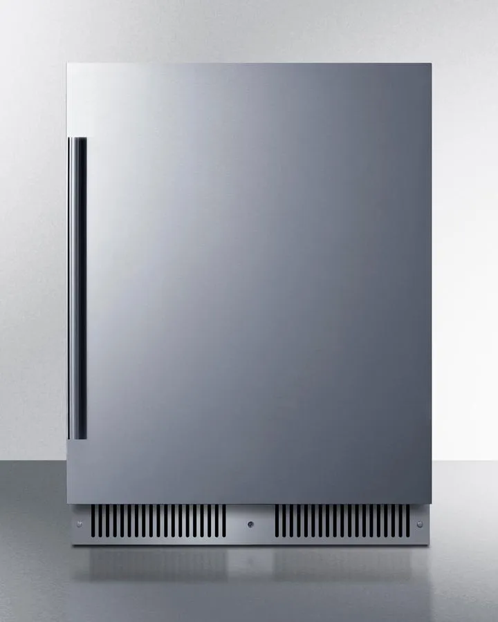 Summit SDHR2444 24 Wide Built-In All-Refrigerator