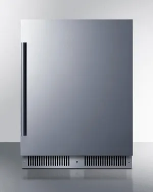 Summit SDHR2444 24 Wide Built-In All-Refrigerator