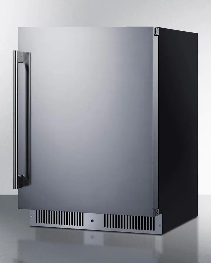 Summit SDHR2444 24 Wide Built-In All-Refrigerator