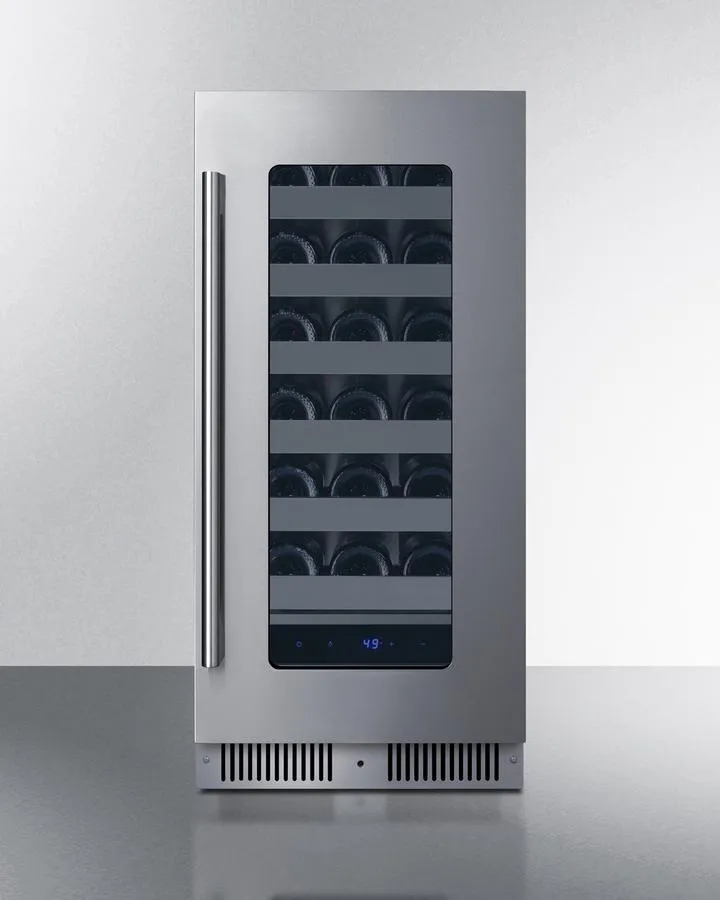 Summit SDHW1532 15 Wide Built-In Wine Cellar