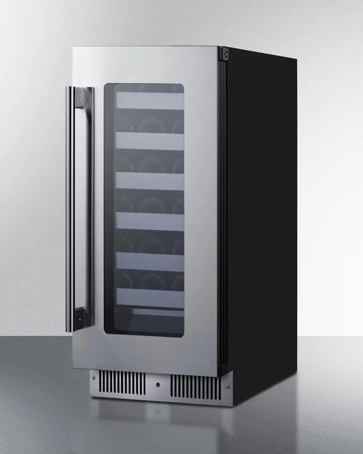 Summit SDHW1532LHD 15 Wide Built-In Wine Cellar
