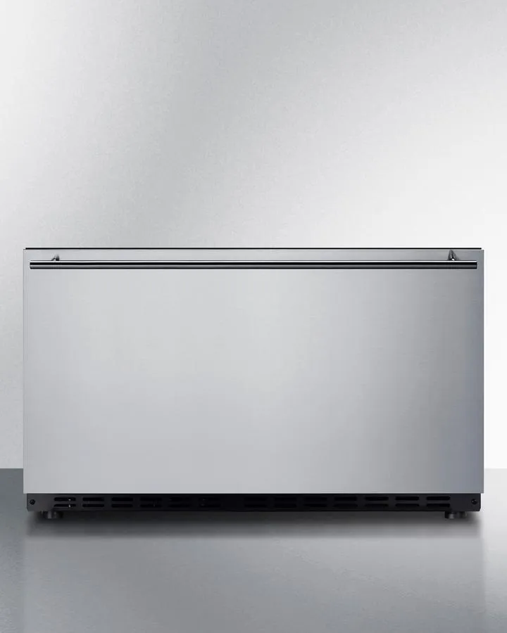 Summit SDR30 30 Wide Built-In Drawer Refrigerator