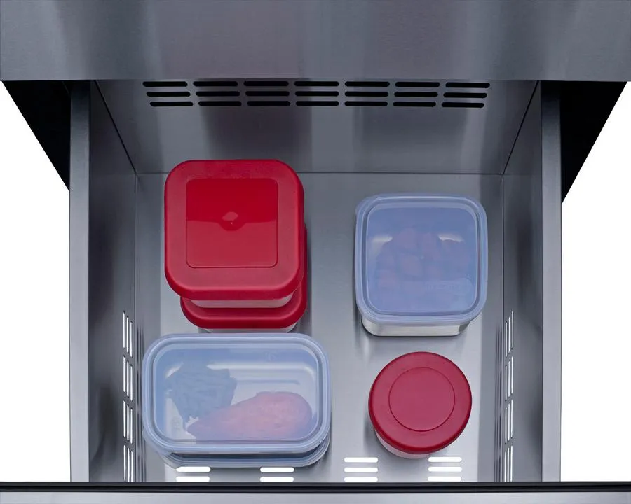 Summit SP6DS3D 24 Wide Built-In 3-Drawer All-Refrigerator