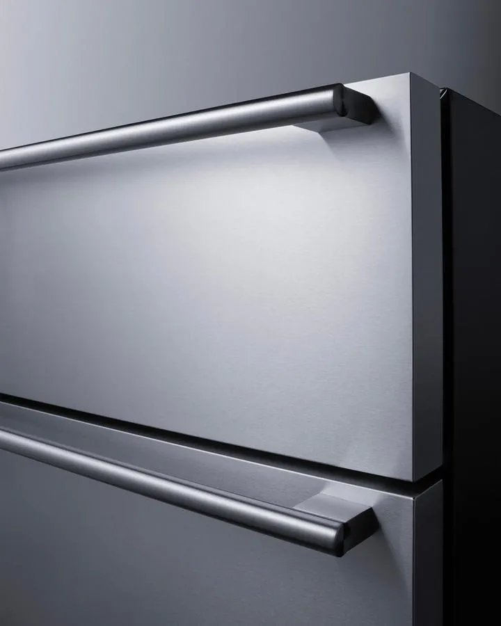 Summit SP6DS3D 24 Wide Built-In 3-Drawer All-Refrigerator