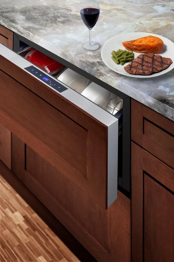 Summit SPHC30 30 Wide Convertible Drawer Refrigerator/Warming Cabinet