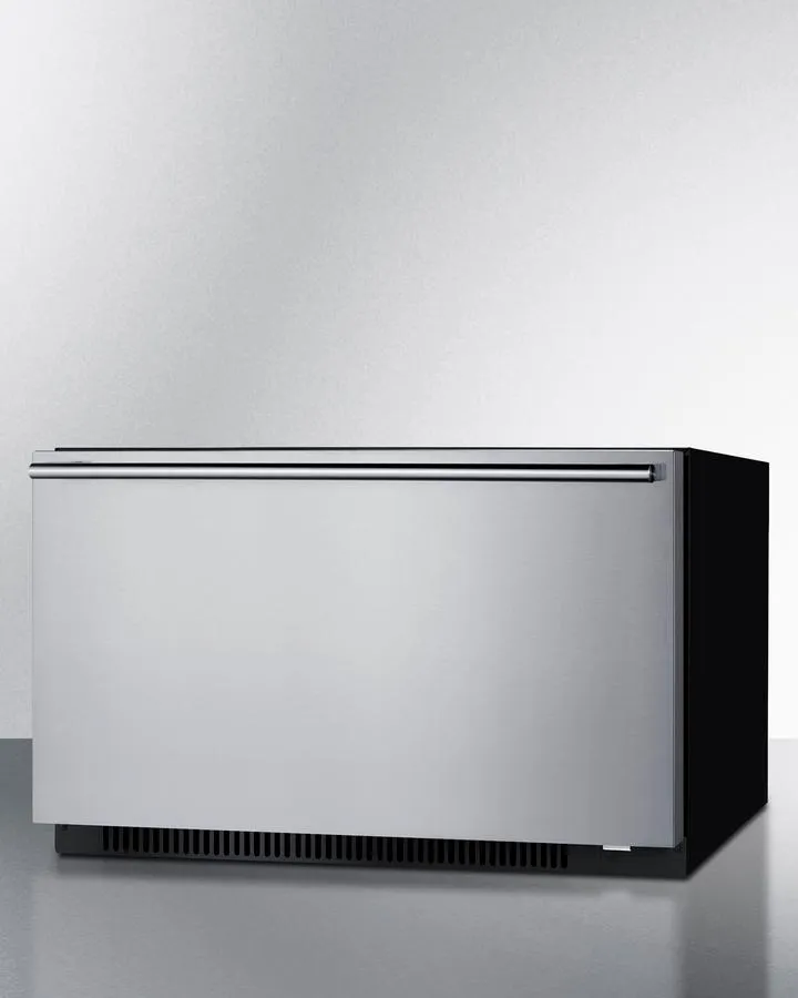 Summit SPHC30 30 Wide Convertible Drawer Refrigerator/Warming Cabinet
