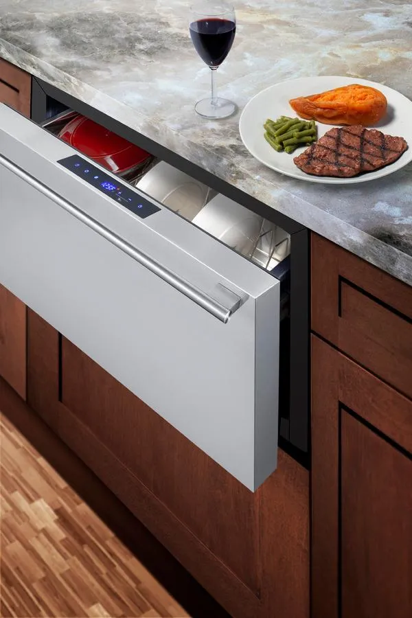 Summit SPHC30 30 Wide Convertible Drawer Refrigerator/Warming Cabinet