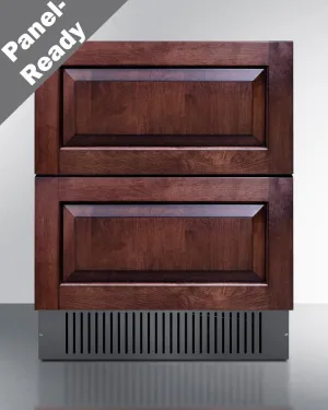 Summit SPR275OS2DPNR 27 Wide 2-Drawer All-Refrigerator (Panels Not Included