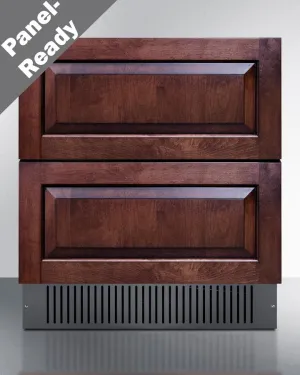 Summit SPR3032DPNR 30 Wide 2-Drawer All-Refrigerator (Panels Not Included)