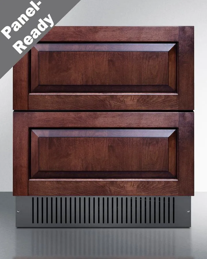 Summit SPR3032DPNR 30 Wide 2-Drawer All-Refrigerator (Panels Not Included)