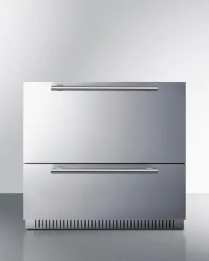Summit SPR36332D 36 Wide 2-Drawer All-Refrigerator