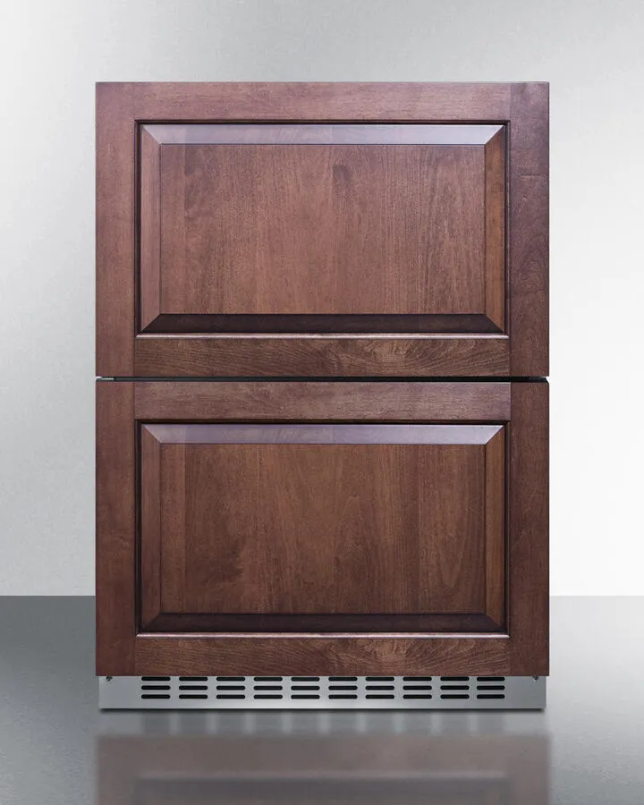 Summit SPRF34D 24 Wide 2-Drawer Refrigerator-Freezer