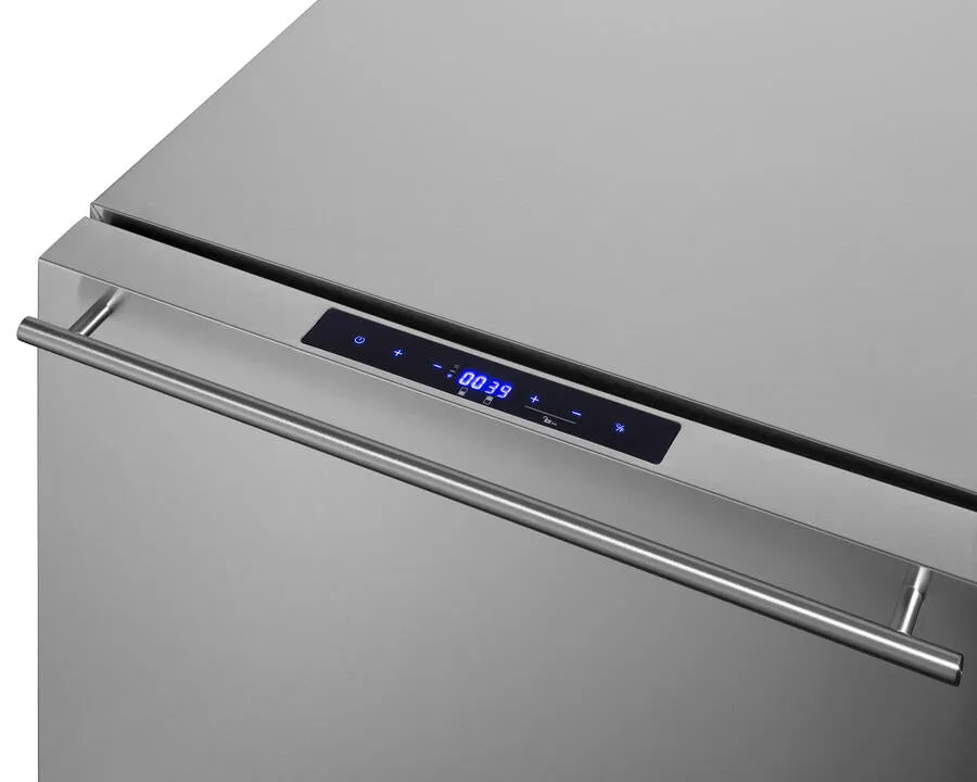 Summit SPRF34D 24 Wide 2-Drawer Refrigerator-Freezer