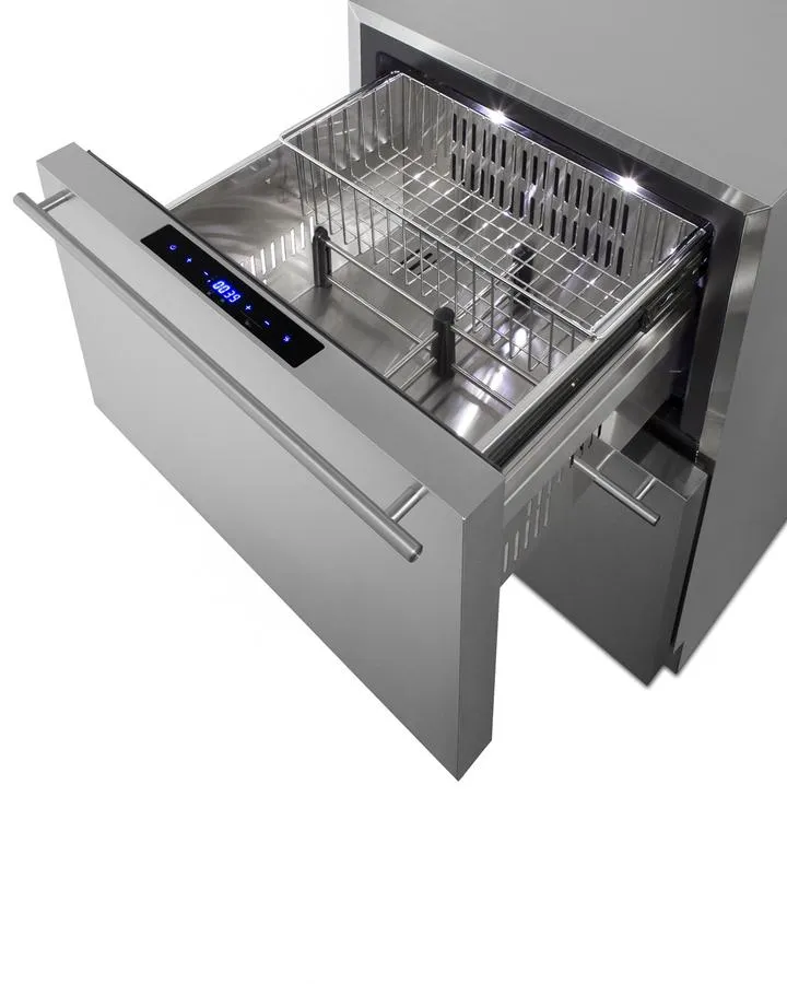 Summit SPRF34D7 24 Wide 2-Drawer Refrigerator-Freezer