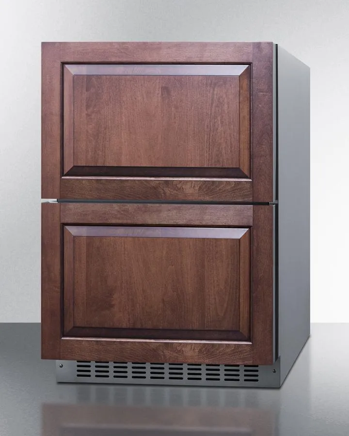 Summit SPRF34D7 24 Wide 2-Drawer Refrigerator-Freezer