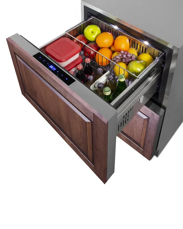Summit SPRF34D7 24 Wide 2-Drawer Refrigerator-Freezer