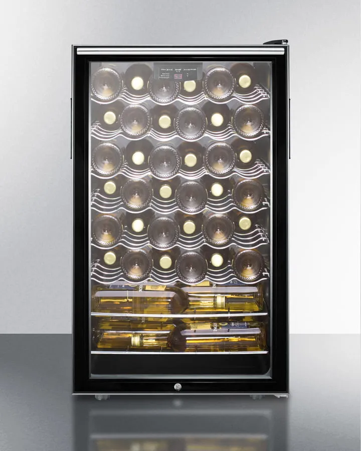 Summit SWC525LBI7HH 20 Wide Built-In Wine Cellar