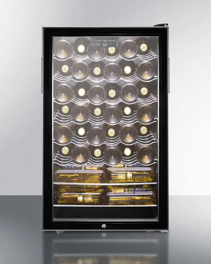 Summit SWC525LBIADA 20 Wide Built-In Wine Cellar. Ada Compliant
