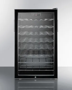 Summit SWC525LBIADA 20 Wide Built-In Wine Cellar. Ada Compliant