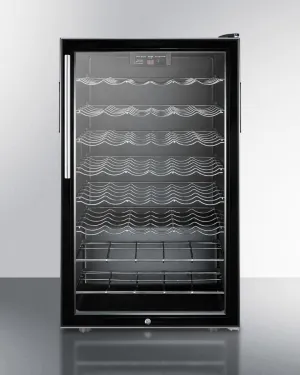 Summit SWC525LBIHV 20 Wide Built-In Wine Cellar